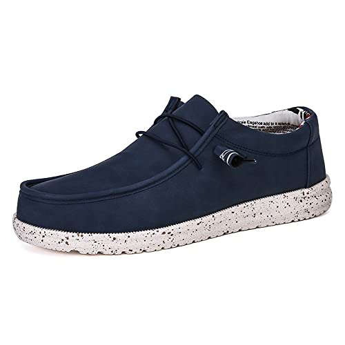 Zapatos de lona transpirables y versátiles para hombre en negro Legou