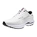Mizuno Men's Wave Inspire 20 Project Zero Running Shoe, White/Black, 11