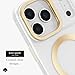 kate spade new york iPhone 17 Pro Max Case with Camera Stand - Compatible with MagSafe - Designer Phone Case - Icon Clear