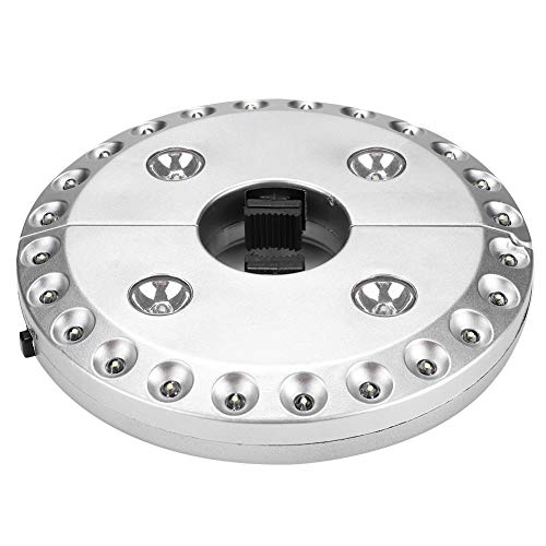 Huairdum LED Umbrella Light, Portable Multi-function Waterproof 20 and 4 Roman Umbrella Lamp Outdoor Camping Tent Light Warm White for Patio Umbrellas Camping Outdoor(#2)