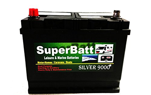 12V 85AH SuperBatt CB22MF Leisure Battery Caravan Motorhome Marine Boat