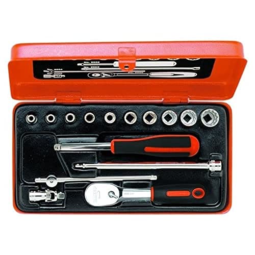 Bahco A6716DZ coffret douilles 1/4 avec accessoires pour serrage mécanique - 2