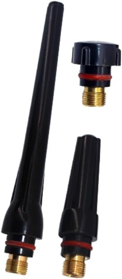 Compatible For 28Pcs TIG Pyrex Gas Lens Kit #4-#8 For WP-17 WP-18 WP-26 Welding Torches