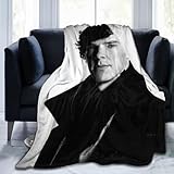 Arichwhoo Benedict Cumberbatch Blanket Bedding Fleece Blanket Soft Throw Blankets Lightweight Anti-Static Blanket - 3 Sizes