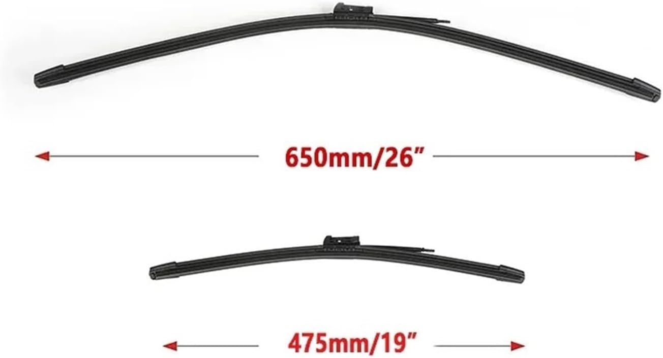 For Mondeo MK4 Hatchback 2007-2013 Front Rear Windshield Windscreen 26"+19"+12”
