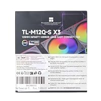Thermalright TL-M12Q-S X3 120mm ARGB PWM PC-Lüfter Schwarz, 3er-Pack – Ansicht 9