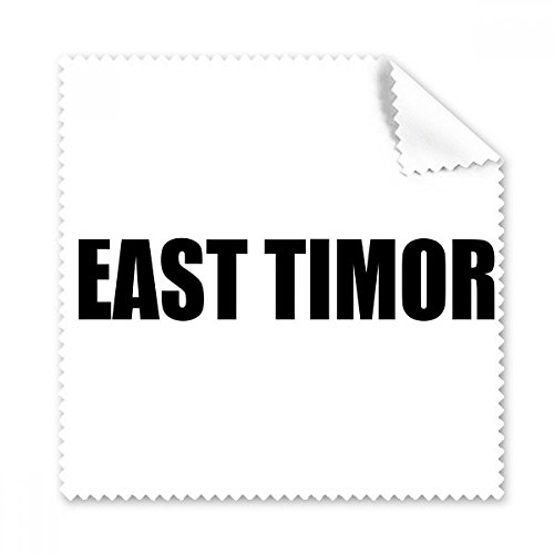 Cadeau 5pcs tissu noir Timor oriental pour nettoyer les écrans de téléphone