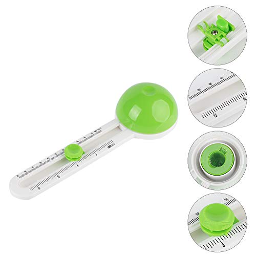 Rotary Cutters Circular Paper Cutter,Rotary Circle Cutter For Children Cut Circle Paper Trimmer Cards Cutters Multi-Functional Round Cutting Knife Model Diy Cards Making Manual Cutting Tool #TOP2