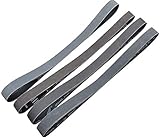 Sackorange 12 Pack 2 x 72 Inch High Performance Silicon Carbide Sanding Belts - 3 Pcs Each of 400...