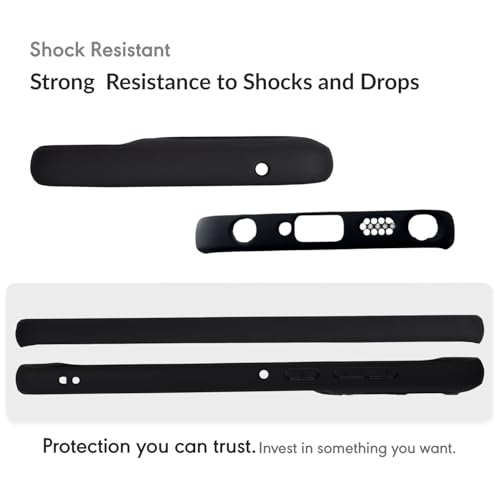Image of SPRIG Compatible with Moto Edge 60 Stylus EdgeTone Back Cover Drop Tested Shock Proof Mobile Case for Men, Women, Boys and Girls with Camera Protection (Black Transparent)