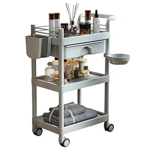 ワゴン クリニックワゴン キャスター付き 3段 耐荷重100KG 収納 ワゴン クリニックワゴン キャスター付き 3段 耐荷重100KG 収納