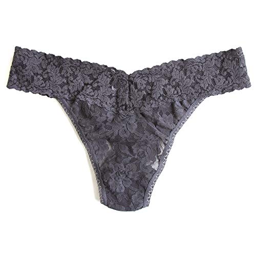 Image of hanky panky - Signature Lace Original Rise Thongs: Essentials Edition | One Size 4-14 | Lace Lingerie Underwear | 3 or 5 Pack