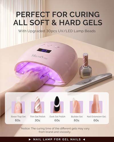 Image of MelodySusie Detachable Base UV /LED Nail Lamp P-Plus30I for Hard Gel