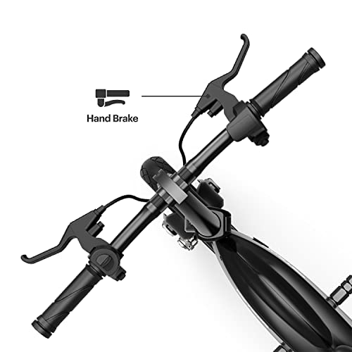 Jetson LX10 Folding Electric Bike | Includes Easy Folding Mechanism | 250 Watt Motor| Top Speed of 15.5 mph | Twist Throttle | 10\" Wheels | with Pegs, Black, (JLX10-BLK)