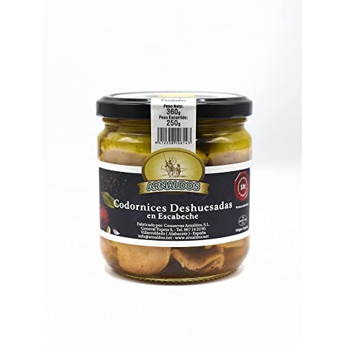 Codornices Deshuesadas en Escabeche 360 g