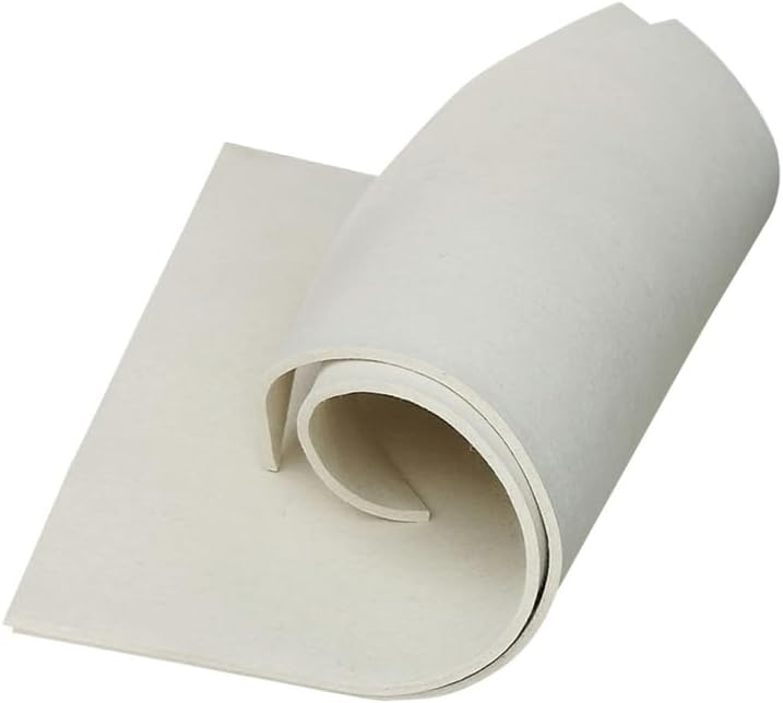 50X100CM Industry Wool Felt Machine Machinery Factory Felt Gear Wool Felt Mat Workshop Oil-Absorbing Sealing Dustproof Blanket (Thickness 12MM)