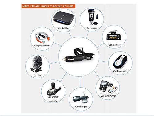 Image of 12V 120W AC to DC Power Adapter Converter Car Cigarette Lighter Socket Charger for Samsung (White)