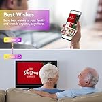 10.1 Inch WiFi Digital Picture Frame, 1280x800 HD IPS Touch Screen Cloud Smart Photo Frames, Auto Rotation, Wall Mountable, Share Photos Or Videos for Via APP - Image 5