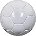 BESTSOCCERBUYS.COM All White Plain Soccer Ball (Size 5, Plain White)