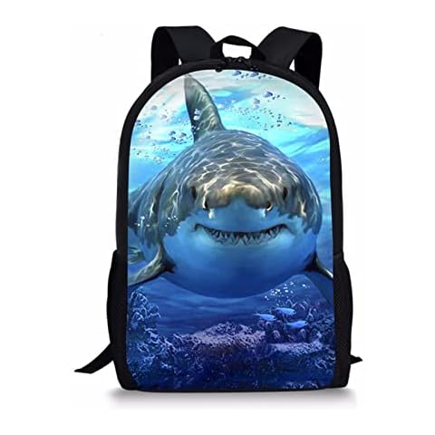 HELLHERO Kids Shark Backpack for School Cover