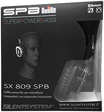 Cuffie Bluetooth SILENTSYSTEM SX-809 con microfono [ Berlin Edition ] :  Amazon.it: Elettronica