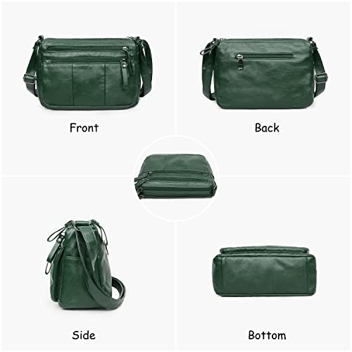 VOLGANIK ROCK Purses for Women Soft PU Leather Shoulder Bag Ladies Crossbody Purse and handbags Lightweight Pocketbook by VOLGANIK ROCK - Used condition - Image 4