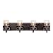 Kalco 2894VI Bexley 4-Light Bath, Vintage Iron Finish