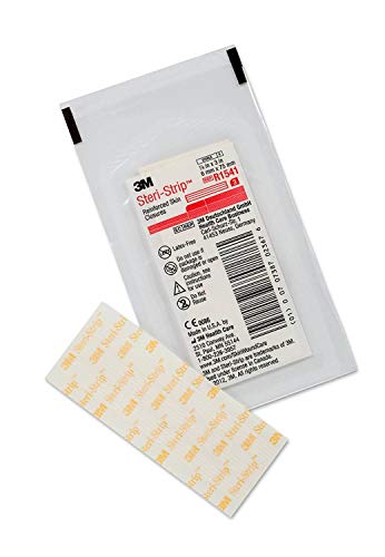 Nutwell 3M Cierres de piel reforzados, 6 mm x 75 mm, paquete de 12 (4 x 3 tiras)
