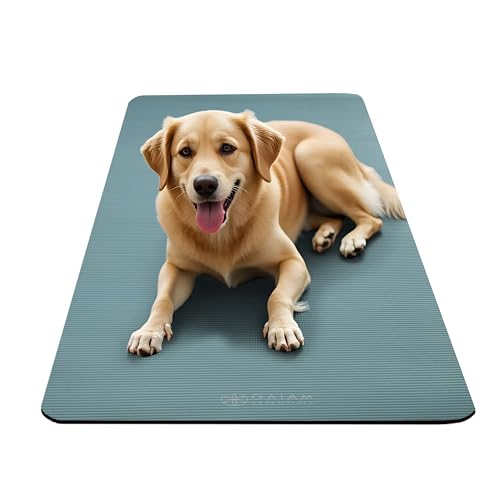 Gaiam Thick Yoga Mat 2/5" or 1" with Easy-Cinch Carrying Strap by Gaiam - Used condition - Image 6