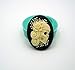 Findings Stop Brand Silicone Mold Punk Skeleton Cameo Flexible for Crafts, Jewelry, Resin, Scrapbooking, Polymer Clay