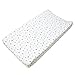 TL Care Printed Contoured Changing Table Pad Cover, also works with Travel Lite Mattress, Navy/Grey Sports