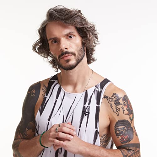 Regata Longline Brohood Branco Tie Dye M