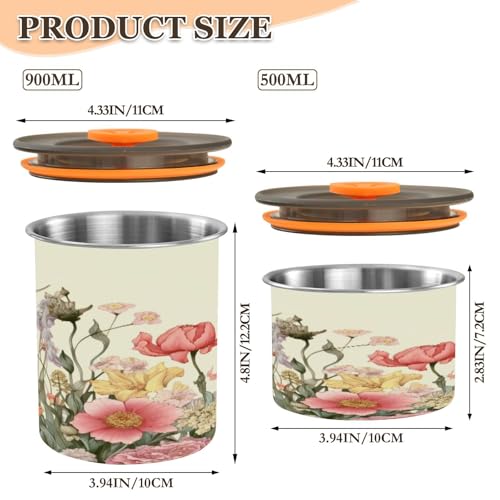Envase hermético de acero inoxidable para café 30oz miniatura 2