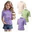 Violet, Light Green, Cream