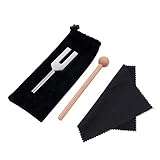 QIYUN Tuning Fork, 4096 Hz Tuning Fork - Crystal Tuning Fork with Hammer for Healing