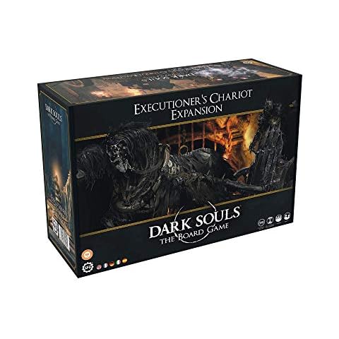 Dark Souls: The Board Game - Executioner's Chariot Expansion, Fantasy Dungeon Crawl Game for 1-4 Players, 14 Years Old + Cover