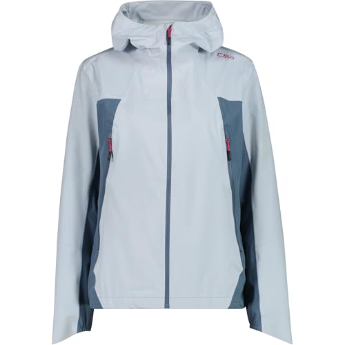 Veste hoodie femme bleu ciel taille L avec fermeture