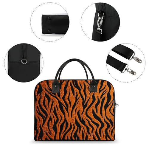 Maletín Tiger Stripes Naranja para Laptop Ligero miniatura 6