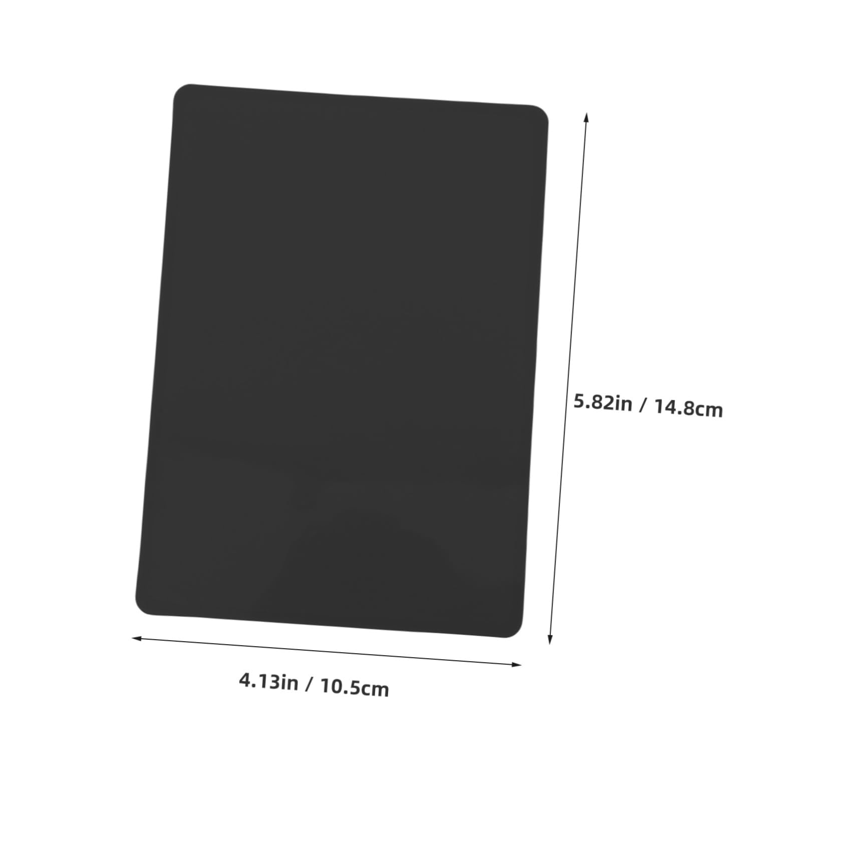 Alipis Shelf Label Holders 6pcs Double Side Tag Label for Prices Display Stand Retail Handwritten Erasable