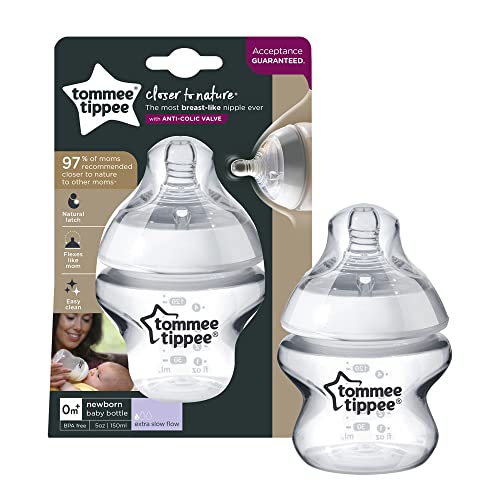 Mamadeira Tommee Tippee Closer To Nature 1 Und 5oz/150ml Neutra - 522820, Multilaser, Incolor