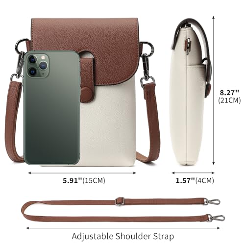 SENDEFN Cell Phone Purses for Women Small Crossbody Bag Wallet Purses Adjustable Strap by SENDEFN - Used condition - Image 2