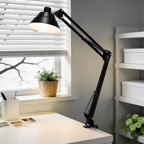 TonyEst Led Desk Lamp for Home Office - Swing Arm