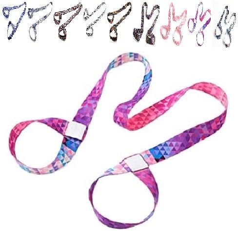HTARTZ Yoga Mat Strap - Adjustable Durable Yoga Mat Carrier and Stretching Strap - Yoga Mat Strap Sling[MAT NOT Included] (Symphony)