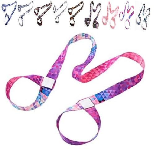 Htartz Yoga Mat Strap - Adjustable Durable Yoga Mat Carrier And Stretching Strap - Yoga Mat Strap Sling[Mat Not Included] (Symphony) #TOP3