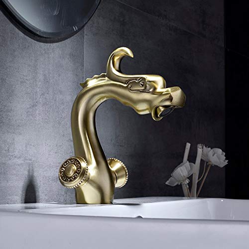 Grifos de lavabo estilo dragón para revivir el encanto de la artesanía clásica