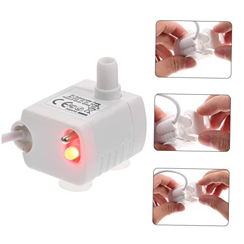 Bomba de agua sumergible USB para fuente de mascotas miniatura 2