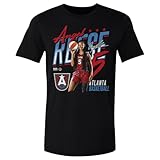 500 LEVEL Angel Reese Atlanta Dream Player Name Shirt (Black, XXX-Large)