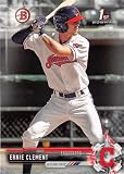 Ernie Clement baseball card rookie 2017 Topps Bowman Draft #BD88 Rookie 1st (Gaurdians now with Tor Blue Jays)