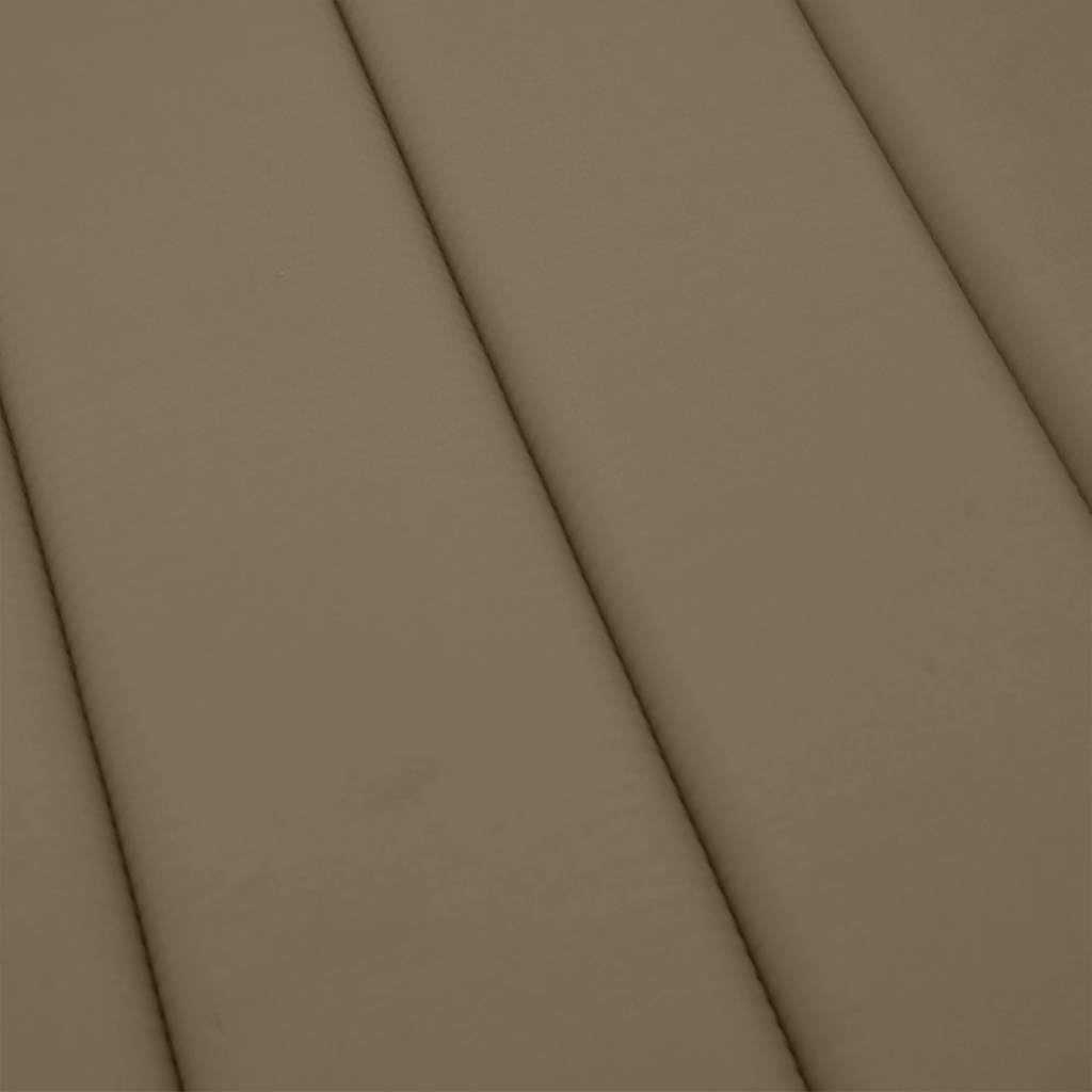 Poduszka do opalania, taupe melanż, 186 x 58 x 4 cm