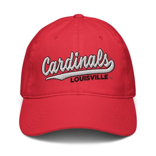 Gorra ajustable oficial Louisville Cardinals roja miniatura 2